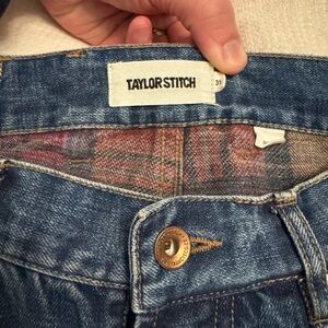 Taylor Stitch || The Slim Jean Organic Selvedge Mid Eash Blue 31